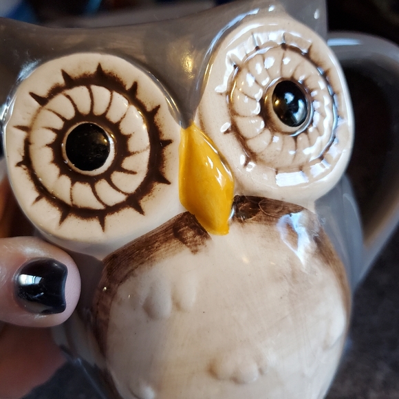 SOLD Great Gatherings Owl Mugs Set of 2 - Picture 10 of 10